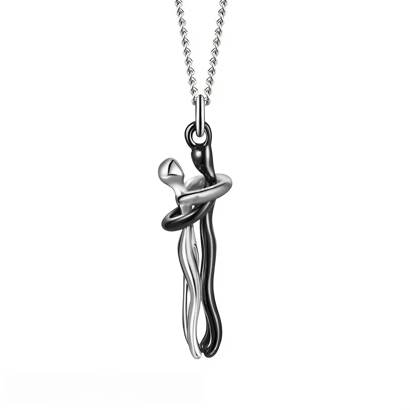 Romantic Couple Pendant Necklace – 45cm